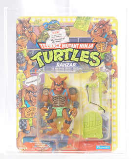 1991 Playmates Teenage Mutant Ninja Turtles Carded Action Figure - Rahzar ITEM # N107