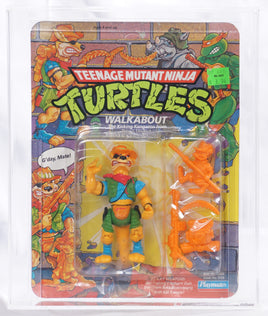 1991 Playmates Teenage Mutant Ninja Turtles Carded Action Figure - Walkabout ITEM #108