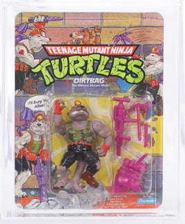 1991 Playmates Teenage Mutant Ninja Turtles Carded Action Figure - Dirtbag ITEM #N111