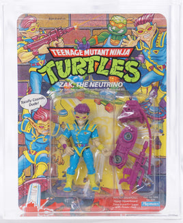 1991 Playmates Teenage Mutant Ninja Turtles Carded Action Figure - Zak The Neutrino ITEM # N103