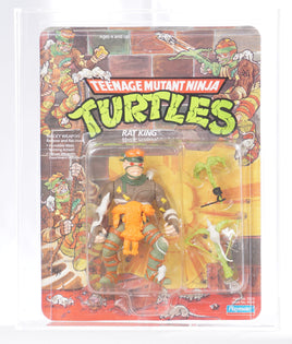 1989 Playmates Teenage Mutant Ninja Turtles Carded Action Figure - Rat King 20 Back ITEM #N109