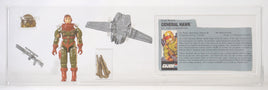 1991 Hasbro G.I. Joe Loose Action Figure & Filecard - General Hawk ID GIJ569