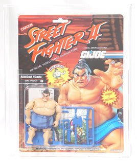 1993 Hasbro G.I. Joe Carded Action Figure - Capcom Street Fighter II Edmond Honda ID GIJSF112