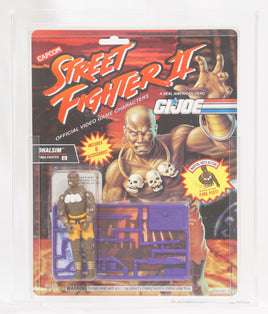 1993 Hasbro G.I. Joe Carded Action Figure - Capcom Street Fighter II Dhalsim ID GIJSF107