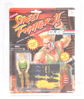 1993 Hasbro G.I. Joe Carded Action Figure - Capcom Street Fighter II Guile ID GIJSF108