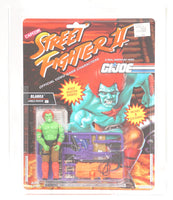 1993 Hasbro G.I. Joe Carded Action Figure - Capcom Street Fighter II Blanka ID GIJSF103