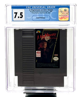 1990 NES A Nightmare on Elm Street- CGS Grade 7.5