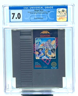 1987 NES Mega Man, CGC Graded 7.0