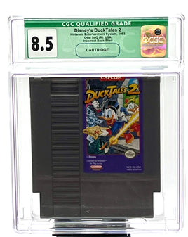 1993 NES Disney's DuckTales 2, CGC Graded 8.5