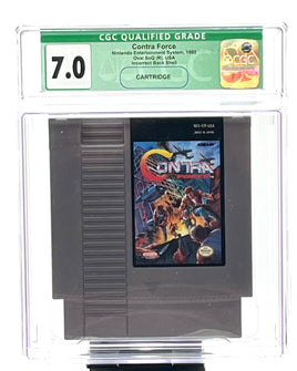 1992 NES Contra Force - CGC Grade 7.0