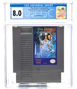 1991 NES The Krion Conquest, CGC Graded 8.0