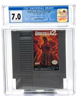 1992 NES Godzilla 2: War of the Monsters, CGC Graded 7.0