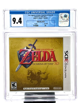 2011 3DS The Legend of Zelda: Ocarina of Time 3D, CGC Graded 9.4