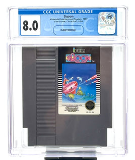 1987 NES Sqoon, CGC Graded 8.0